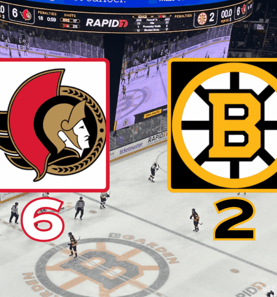 Bruins Suffer Disappointing Loss to Senators, Impacting Playoff Hopes