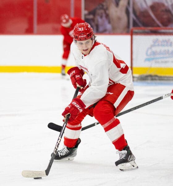 Red Wings Kasper NHL's Hot Shot Rookie