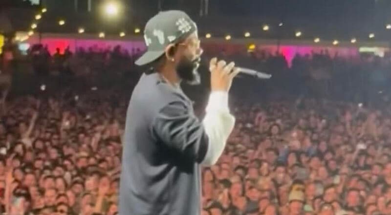 Kendrick Lamar Celebrates Young Fan's Birthday at Spilt Milk Festival