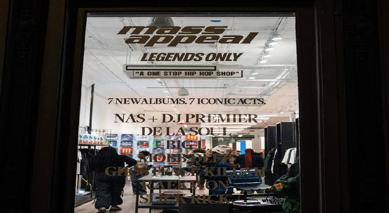 Mass Appeal Launches Legends Only Pop Up Experience in NYC This Weekend