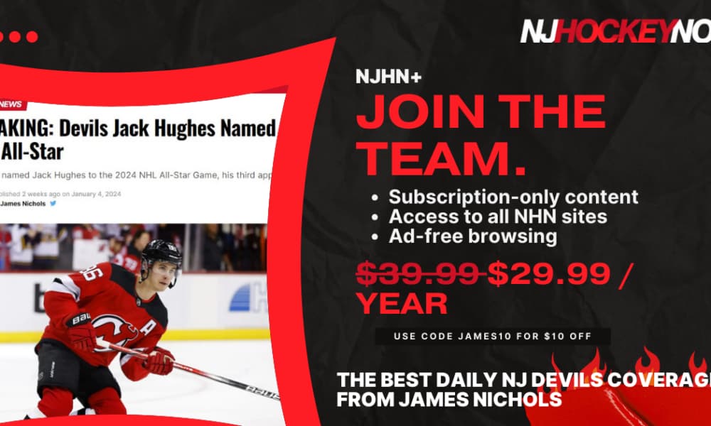 NJHN Daily: Devils Riser; New Jersey Gets Another Team; Knies Speaks on Marner