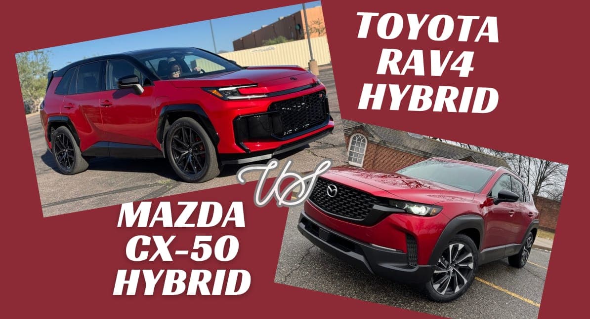 Mazda CX-50 Hybrid vs. Redesigned Toyota RAV4: Which SUV Leads the Way?