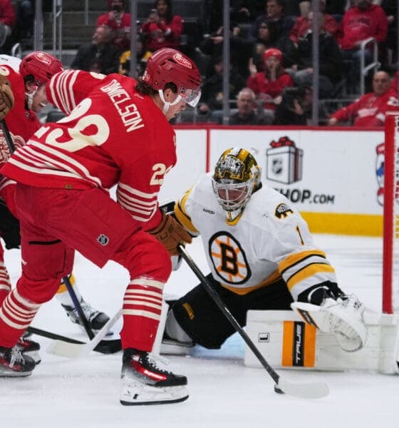Bruins' Loss to Red Wings Ends Swayman's Streak and Raises Concerns