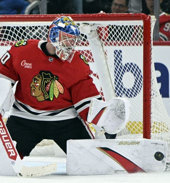 Spencer Knight Leads Blackhawks to Victory Over Rangers, Aiming for Olympics