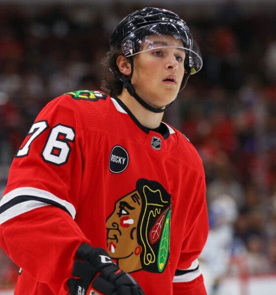 Blackhawks Call Up Top Prospect Nick Lardis Amid Bedard Injury Concerns