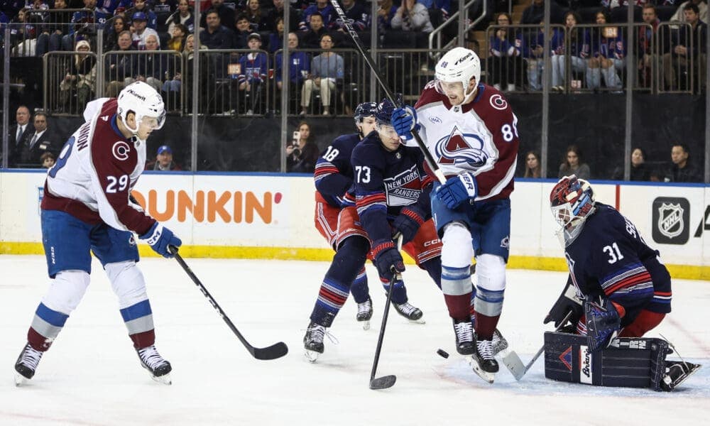 Rangers and Avalanche Clash in Anticipated Showdown at Ball Arena