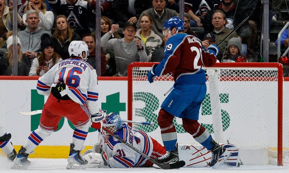 Avalanche's Top Line Dominates Rangers as Team Claims 7th Straight Win