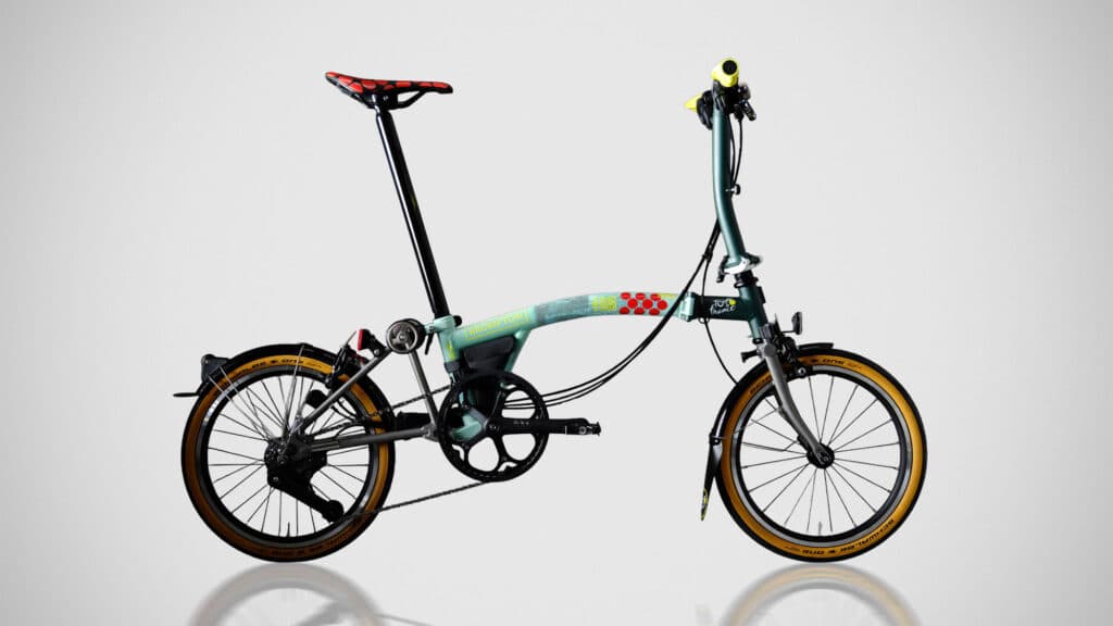 Brompton Launches Tour de France-Inspired Trifold Bikes for Cycling Enthusiasts