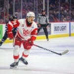 Red Wings Prospect Tralmaks Pursues NHL Dream Amid Growing Anticipation