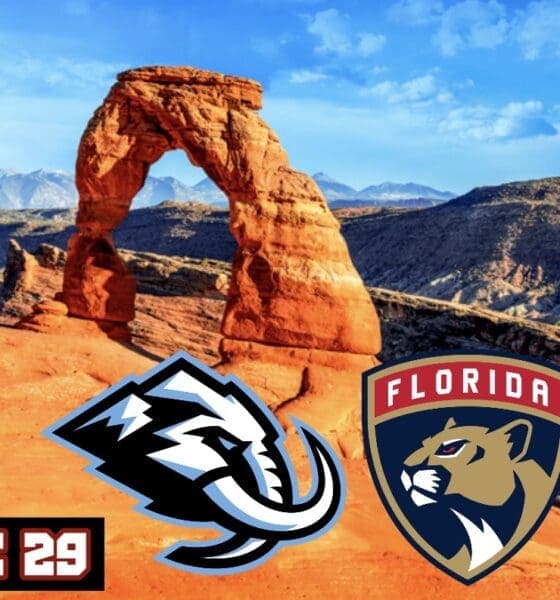 Lundell's Late Goal Secures Panthers' Victory Over Mammoth in Utah