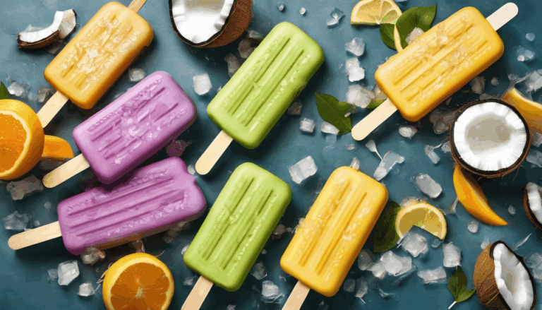 Coconut Water Popsicles
