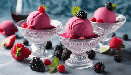 New Berry Sorbet Recipe Takes Summer Treats to the Next Level