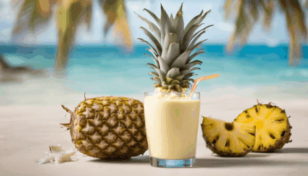 Refreshing Pineapple Coconut Smoothie Recipe Takes Summer by Storm