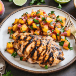 Grilled Chicken with Peach Salsa: A Fresh Take on Summer Flavors