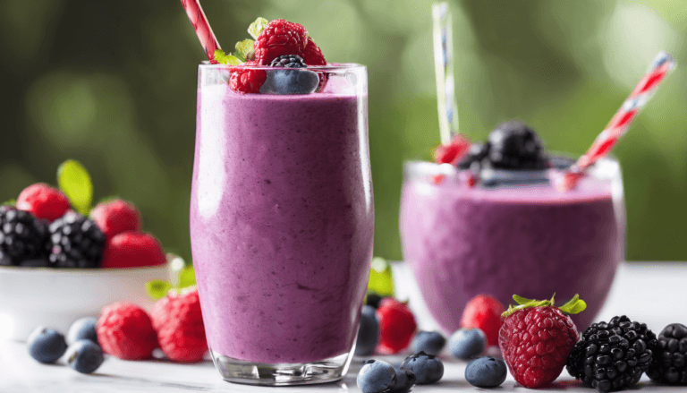 Delicious Mixed Berry Smoothie Recipe Boosts Your Health and Energy Levels
