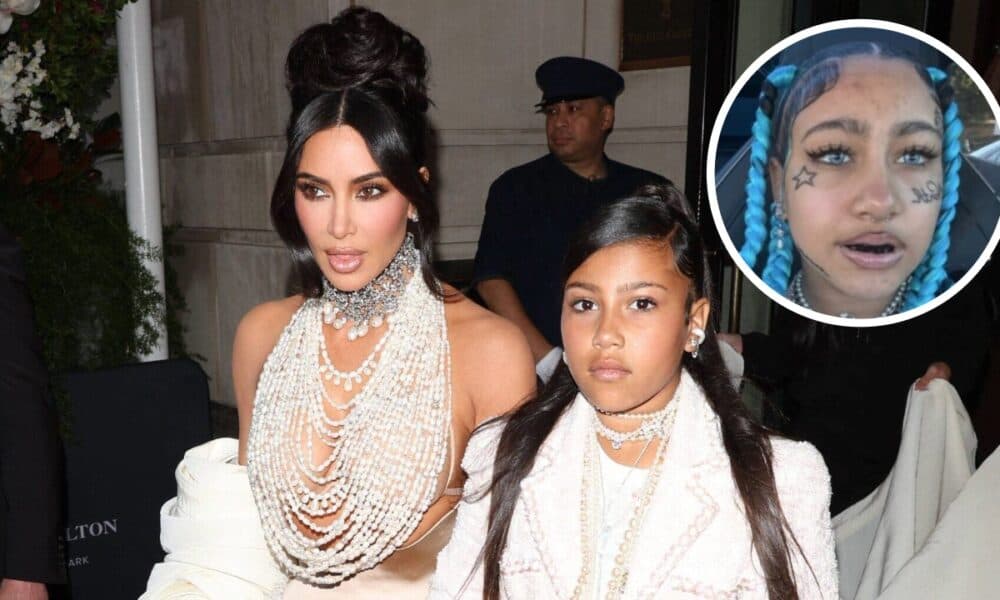 Kim Kardashian and North West Address Controversy Over Tween's Piercing