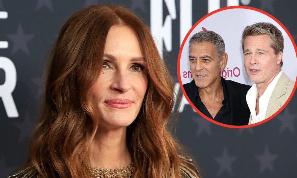 Julia Roberts Seeks Support from Brad Pitt and George Clooney After Film Flop