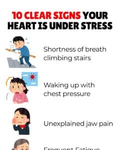 Recognize These 10 Warning Signs of Heart Stress for Your Health