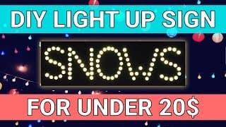 Create a Stunning Las Vegas-Style Marquee Sign with These Easy Tips