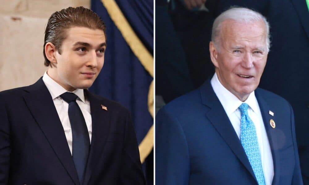 Barron Trump's Unexpected Message to Joe Biden on Inauguration Day