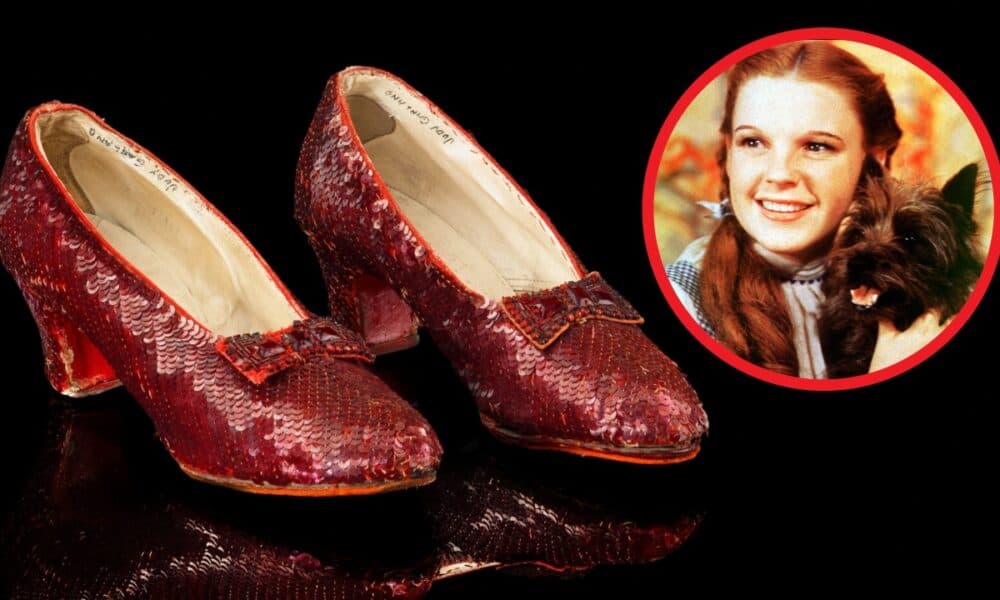 Judy Garland's Granddaughter Receives Iconic Ruby Slippers from 'Oz'