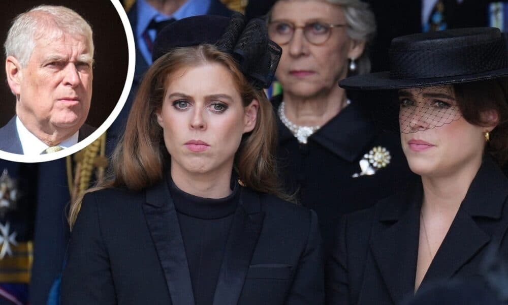 Princesses Beatrice and Eugenie Support Prince Andrew Amid His Exile