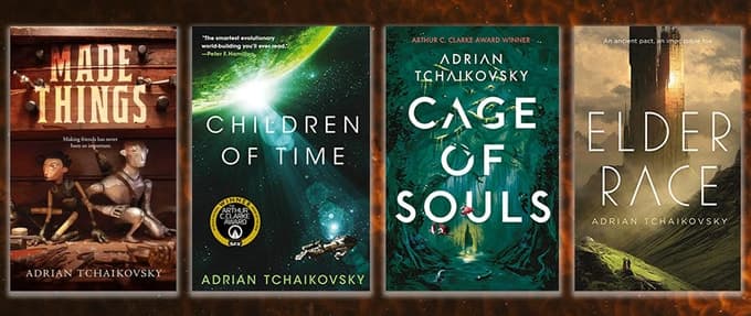 Discover the Fascinating Worlds of Adrian Tchaikovsky with These 10 Must-Reads