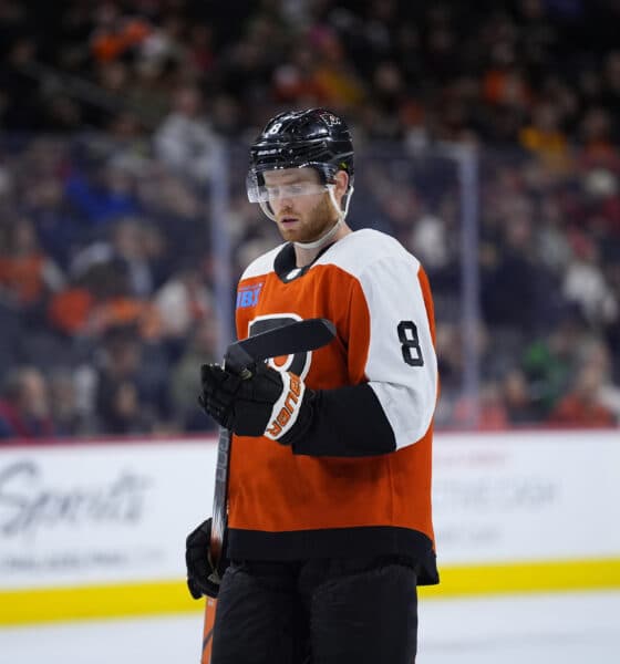 Flyers Defenseman Cam York Exits Game Early After Intense Second Period Scramble