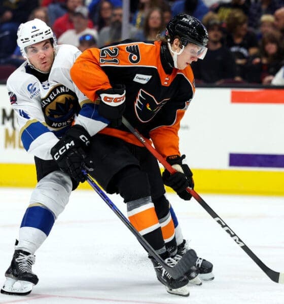 Flyers Forwards Bump and Grebenkin Seize Chance Amid Foerster Injury