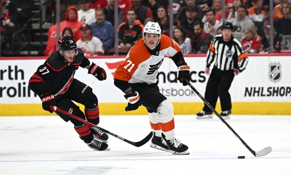 Flyers' Tyson Foerster Exits Game Against Penguins Due to Injury