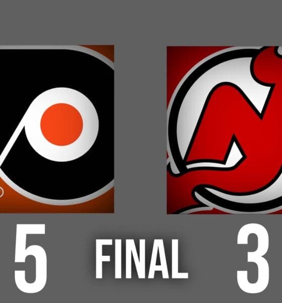 Flyers Hold Off Devils for Important Road Win, Boost Playoff Hopes