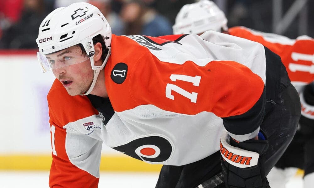 Flyers' Tyson Foerster Faces Long Recovery After Surgery Setback