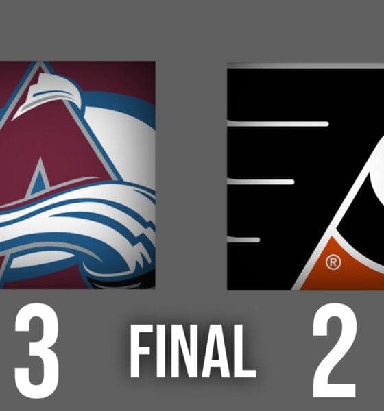 Flyers Fall Short Against Avalanche Despite Late Game Rally