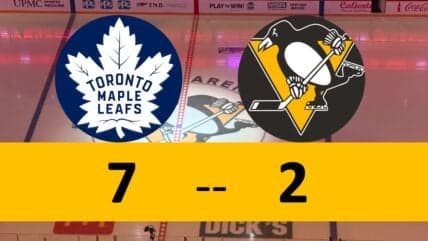 Penguins Suffer Crushing Defeat to Maple Leafs as Silovs Struggles