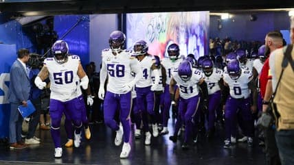 Vikings Face Uncertainty as Two Key Starters Questionable for Sunday Game