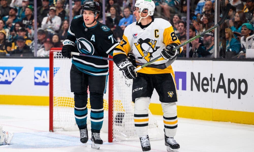 Sharks' Game-Time Decisions Impact Celebrini and Crosby's Matchup