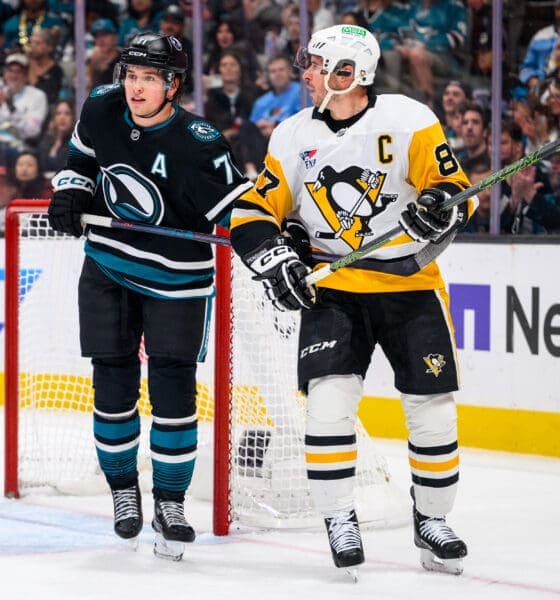 Sharks' Game-Time Decisions Impact Celebrini and Crosby's Matchup