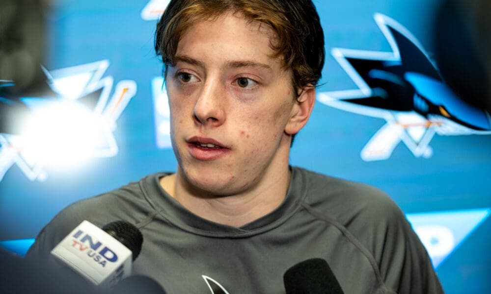 Collin Graf's Impressive Shift Sparks Excitement in Sharks Locker Room