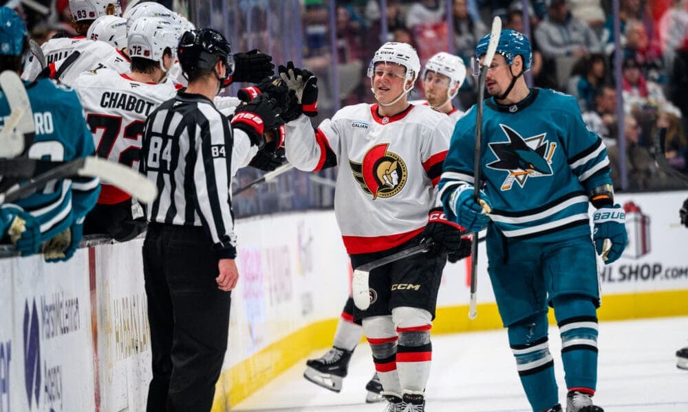 Zetterlund's Goal Highlights Sharks' Narrow Loss to Senators in Thrilling Match