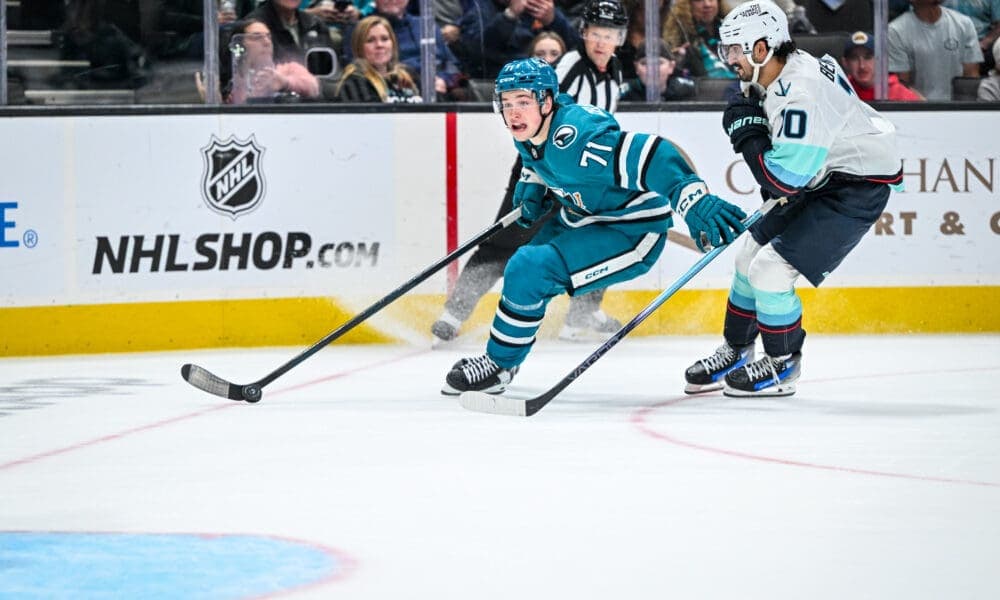 Sharks' Celebrini Highlights Boosted Confidence Ahead of Kraken Showdown