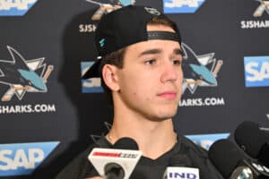 Warsofsky Outlines Sharks Rehab Strategy for Michael Misa's Return