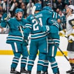 Smith's Efforts Fall Short as Sharks Lose 4-3 to Golden Knights
