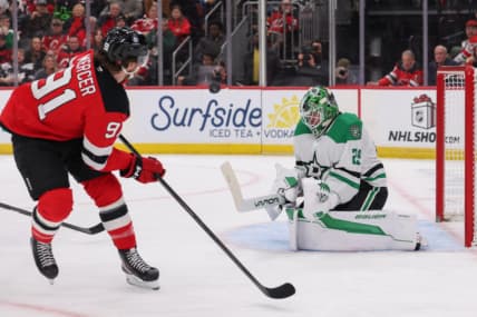 Devils Struggle Without Jack Hughes as Stars Extend Losing Streak