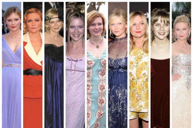 Kirsten Dunst Shines in a Stunning Red Carpet Retrospective Event