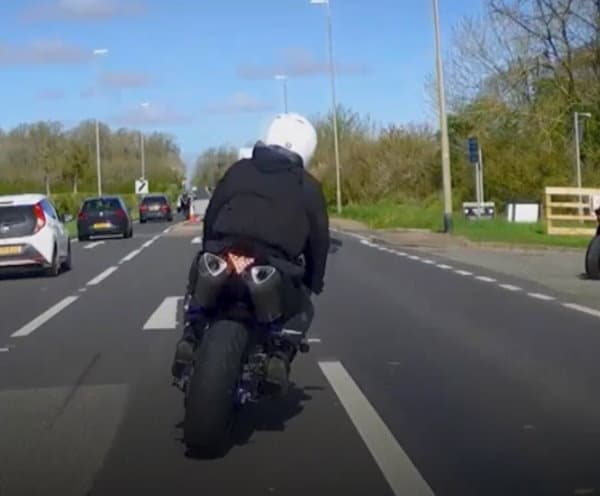 Motorcycle Chase Reaches 127MPH as Police Pursue Speeding Suspect