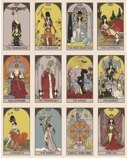 Elvira Unveils Her Debut Tarot Deck, Influencing Fans and Culture