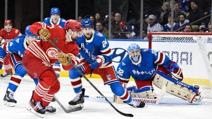 Rangers Fall Short Despite Jonathan Quick's Stellar Performance Against Red Wings