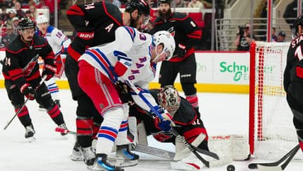 Rangers Face Off Against Hurricanes in Key Thanksgiving Eve Showdown