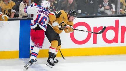 Rangers Begin Crucial 3-Game Road Trip Against Golden Knights