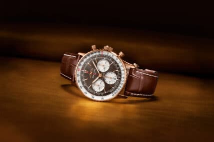Breitling Launches Gold Capsule Collection Revamping Iconic Navitimer and Premier Watches